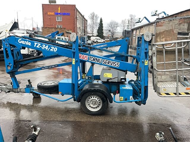 Trailer-Mounted Boom Lift Genie TZ34 (12m)