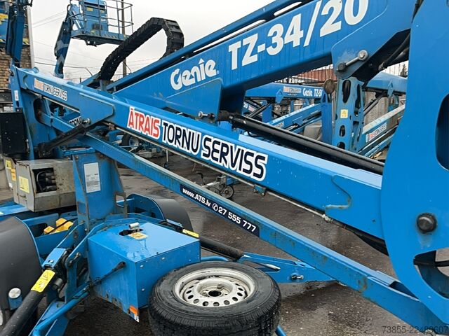 Trailer-Mounted Boom Lift Genie TZ34 (12m)