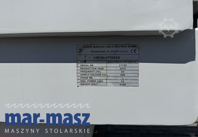 Caterpillar Multisäge WINTER Multimax 170-500 XL