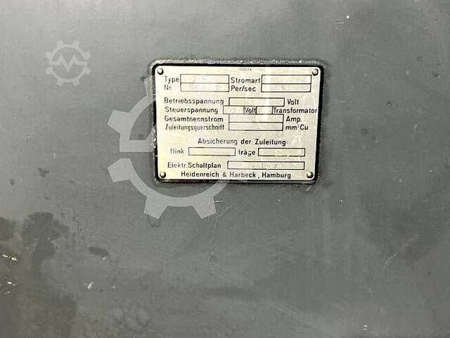 Verzahnungsmaschinen VDF 26 HS 1959 VDF 26 HS