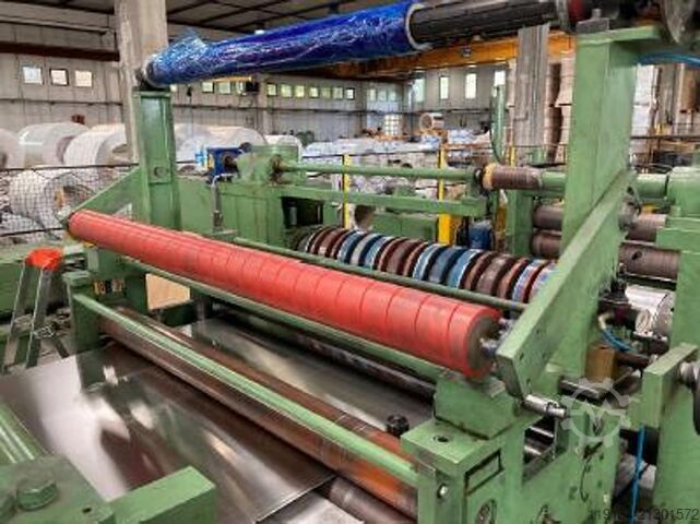 2016 SAMO OCEMI Stainless Slitter 1500x3 SAMO OCEMI Stainless Slitter 1500x3