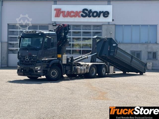 Abrollkipper  Arocs 2553 HAD 300TEC+JIB L