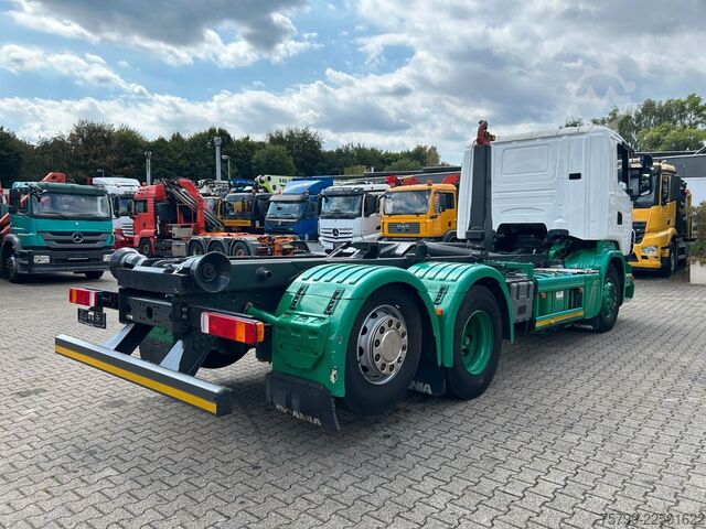 Roll-off tipper truck SCANIA R440 MEILLER Abroller 6x2