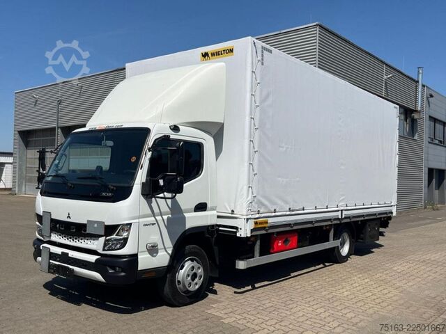 Transporter mit Pritsche & Plane MITSUBISHI Canter Fuso 7C18 Pritsche LBW LBW 1 to /3,3to Nu
