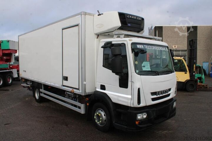 Refrigerated/freezer transport Iveco Eurocargo 140E + CARRIER + MANUAL + ATP!!  LIFT...
