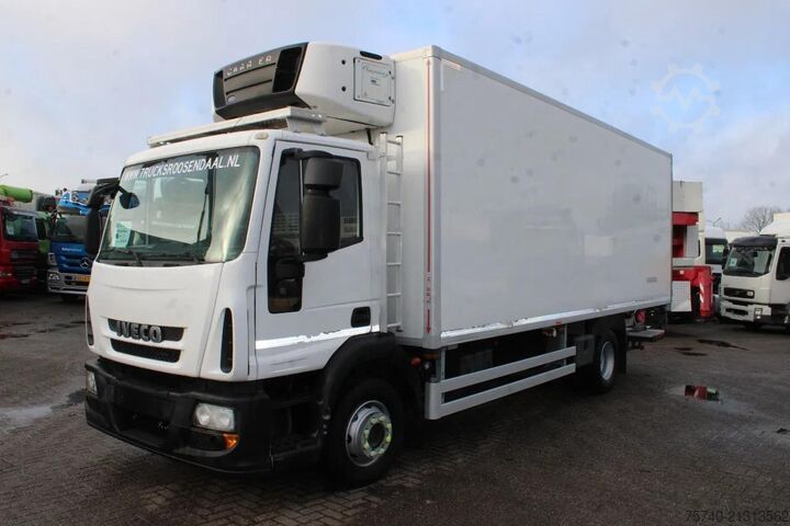 Refrigerated/freezer transport Iveco Eurocargo 140E + CARRIER + MANUAL + ATP!!  LIFT...
