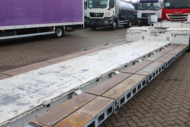 Semi low loader Faymonville extentadable 20m disconnectable front + 42000kg...