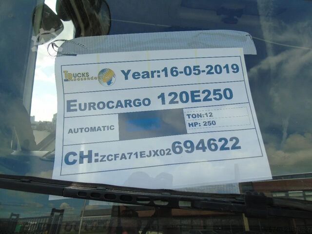 Box body Iveco Eurocargo 120E25 + EURO 6 + 196.000KM!