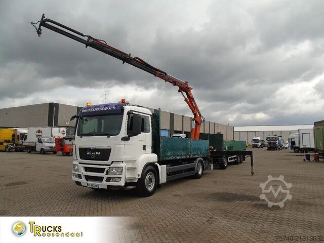 Crane MAN TGS 18.440 + ATLAS 165 + EURO 5 + TRAILER 3 AXL...