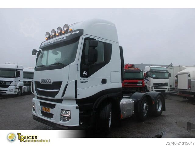 Standard tractor Iveco Stralis 480 + 6X2 +  STEERING AXLE + 2x IN STOCK