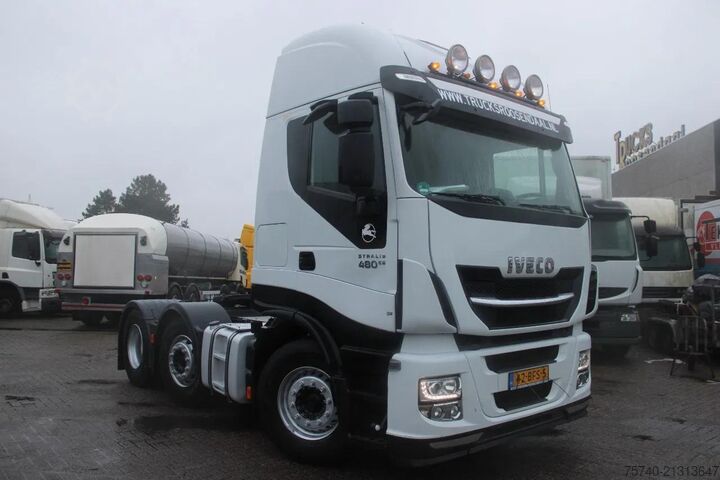 Standard tractor Iveco Stralis 480 + 6X2 +  STEERING AXLE + 2x IN STOCK