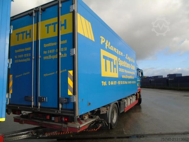Box body MAN TGA 18.400 + combi + lift + euro 5 + 2.70