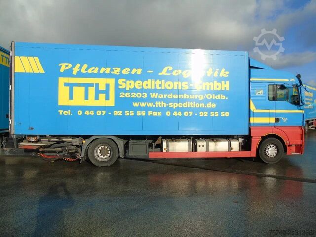 Box body MAN TGA 18.400 + combi + lift + euro 5 + 2.70