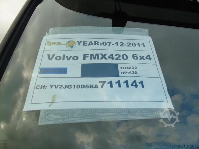 Vacuum truck Volvo FMX 420 + 15.000L +  HIGH PRESSURE PUMP + URACA...