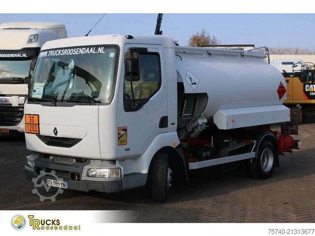 Tankwagen Renault Midlum 250 + 2 COMP + 6180liter + euro 2 + manual