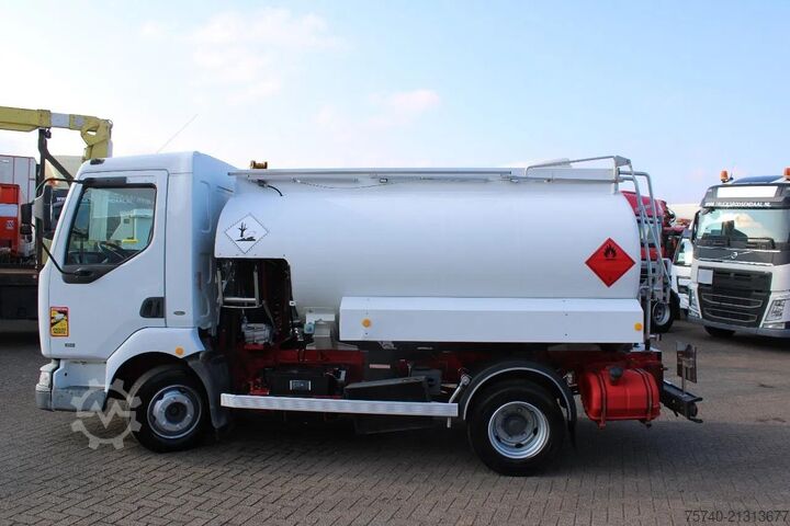 Tankwagen Renault Midlum 250 + 2 COMP + 6180liter + euro 2 + manual