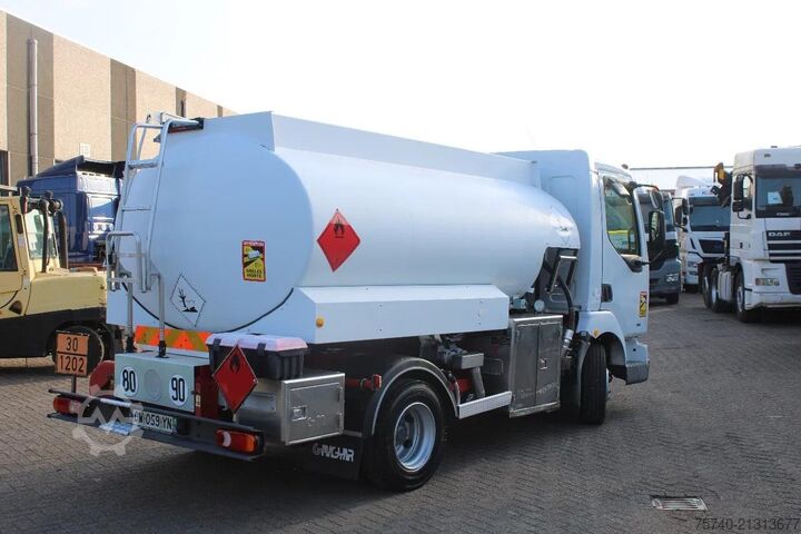 Tankwagen Renault Midlum 250 + 2 COMP + 6180liter + euro 2 + manual