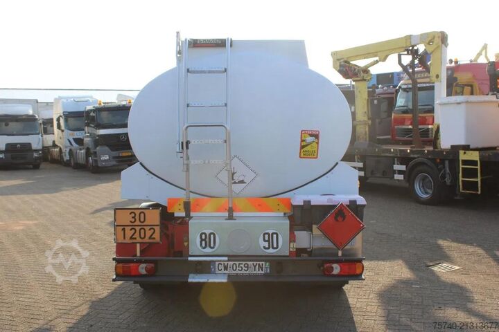 Tankwagen Renault Midlum 250 + 2 COMP + 6180liter + euro 2 + manual
