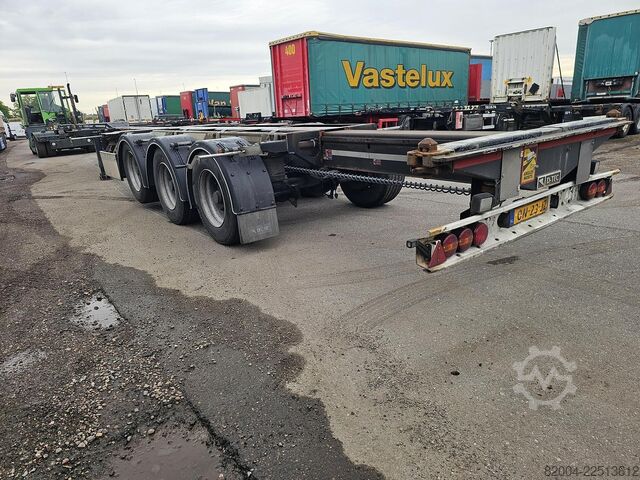Transport von Containern D-TEC FLEXI TRAILER - ALL CONNECTIONS - BPW DRUM - AP...