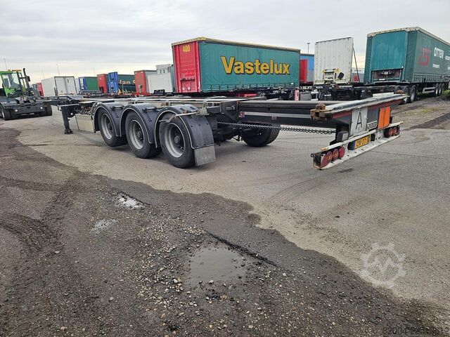 Transport von Containern D-TEC FLEXI TRAILER - ALL CONNECTIONS - BPW DRUM - AP...