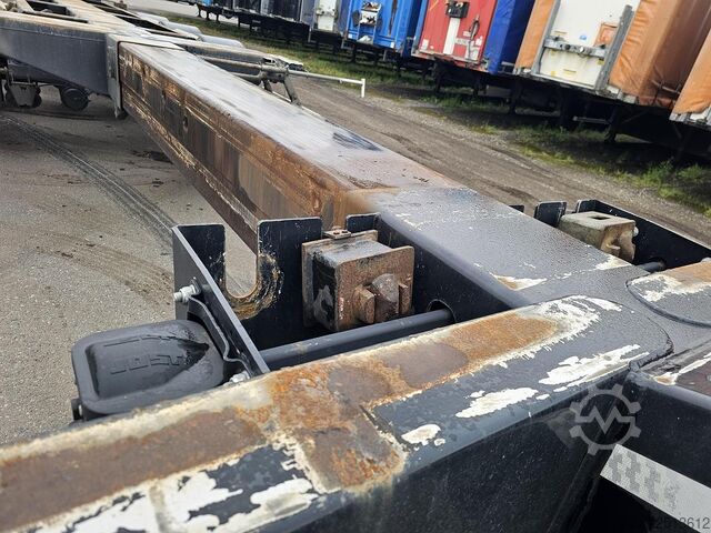 Transport von Containern D-TEC FLEXI TRAILER - ALL CONNECTIONS - BPW DRUM - AP...