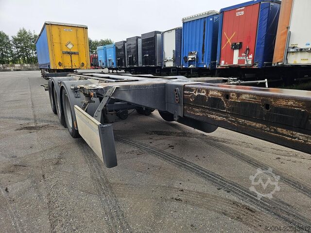 Transport von Containern D-TEC FLEXI TRAILER - ALL CONNECTIONS - BPW DRUM - AP...