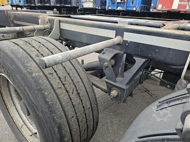 Container transport D-TEC FLEXI TRAILER - ALL CONNECTIONS - BPW DRUM - AP...