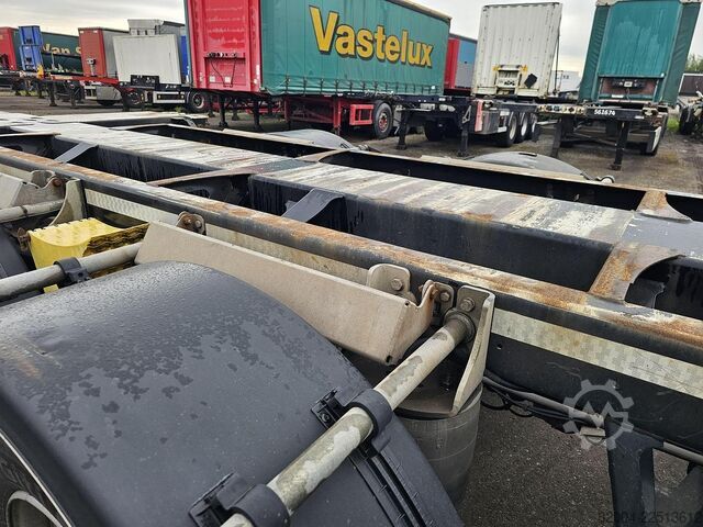 Container transport D-TEC FLEXI TRAILER - ALL CONNECTIONS - BPW DRUM - AP...