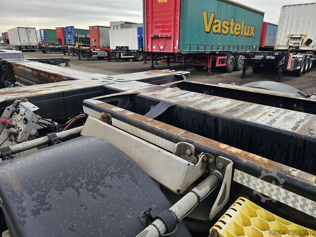 Container transport D-TEC FLEXI TRAILER - ALL CONNECTIONS - BPW DRUM - AP...