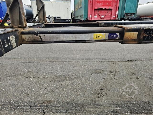 Container transport D-TEC FLEXI TRAILER - ALL CONNECTIONS - BPW DRUM - AP...