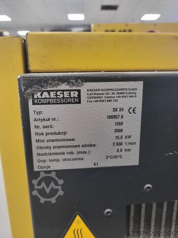 Schraubenkompressor Kaeser SK24