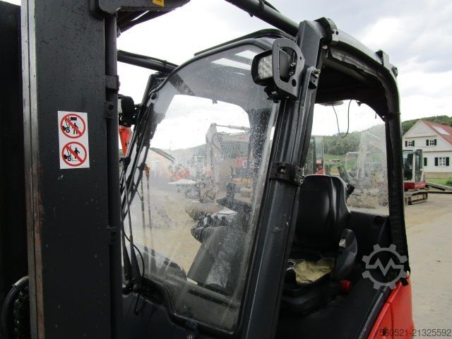 Treibgasstapler Linde H14T-01 Triplex-FH 4,60m + Seitenschieber