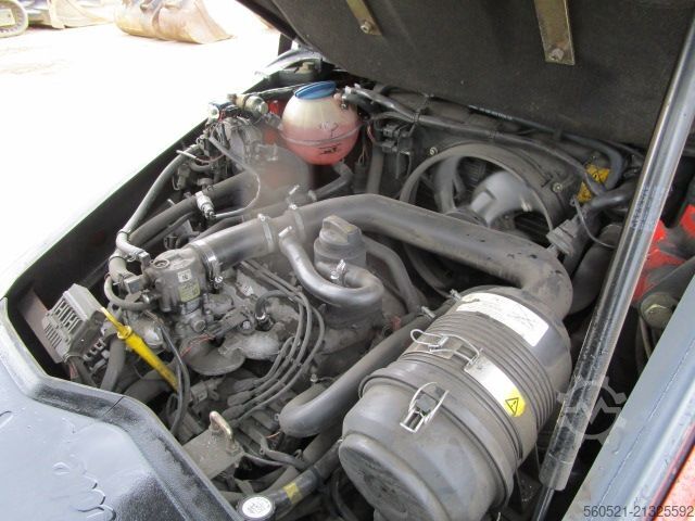 Treibgasstapler Linde H14T-01 Triplex-FH 4,60m + Seitenschieber