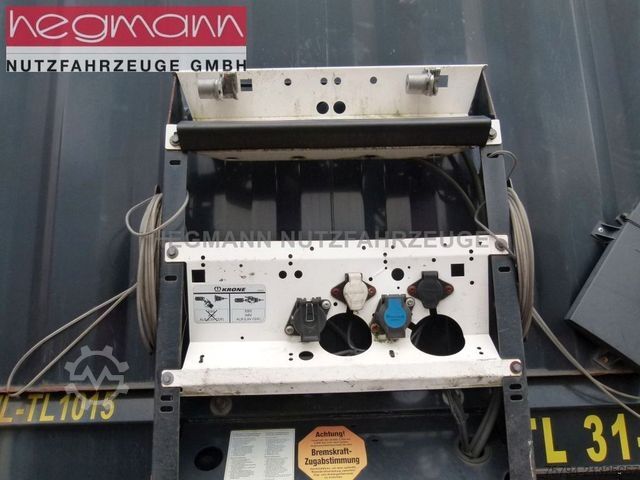 Auflieger mit Pritsche & Plane KRONE SDP 27, BPW ECO Plus,  Standart, Deutsch