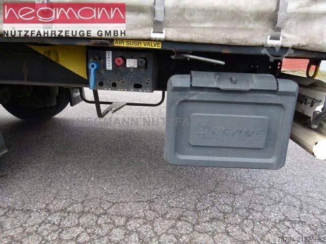 Auflieger mit Pritsche & Plane KRONE SDP 27, BPW ECO Plus,  Standart, Deutsch