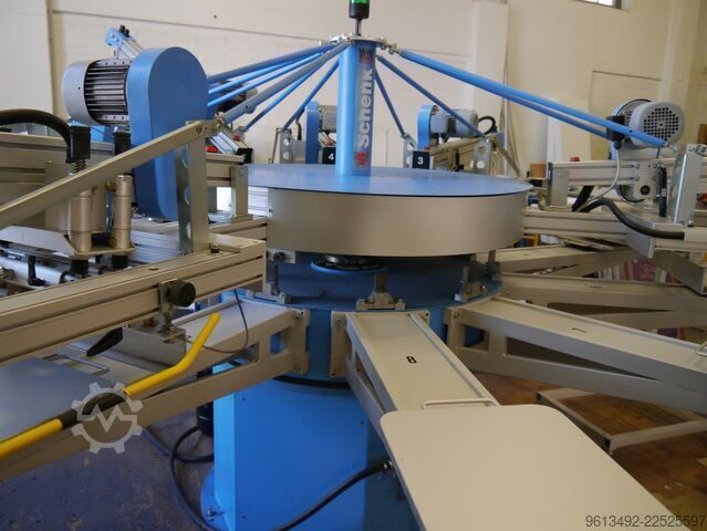 Screen printing machine Schenk Textildruckmaschine Variprint, Spider Typ 6/10