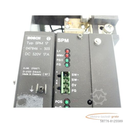 Component Bosch SPM 17      Spindel-Modul  S.Nr. 298871 - generalüberholt! -