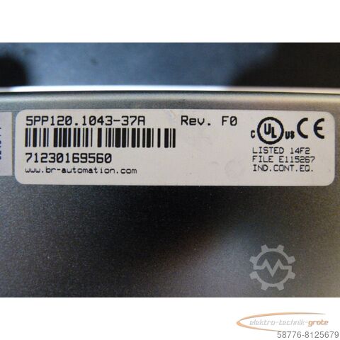 Component BR-Automation 5PP120.1043-37A Power Panel SN:71230169560