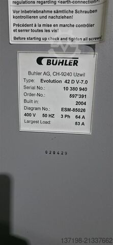 Druckgussmaschine Bühler Evolution B42D