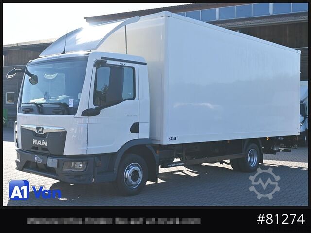 Box van MAN TGL 8.190 4x2 BL Koffer, LBW, Klima, AHK, Automatik