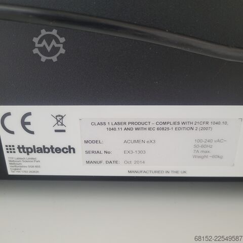 TTP Labtech Acumen ex3 Mikroplatten-Zytometer TTP Labtech Cellista