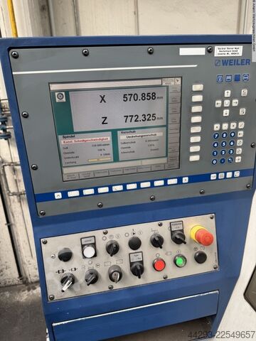 Lathe - cycle controled WEILER E80/2000