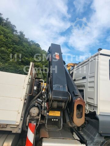 LKW mit Pritsche (offen) MAN TGS 18.360 / 6,6m / Hiab 244 16m Kran
