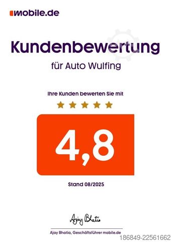 Kastenwagen Wohnmobil / Campervan VW Grand California 680 2,0TDI-177 LED + ACC 1. Hd.