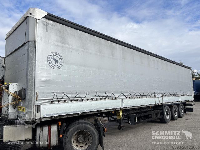 Open semitrailer with tarp Schmitz Cargobull Semitrailer Curtainsider Standard