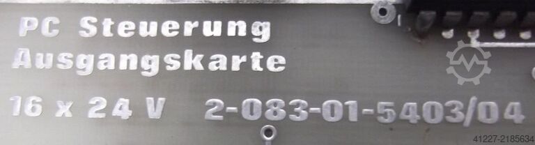 Control card Homag 2