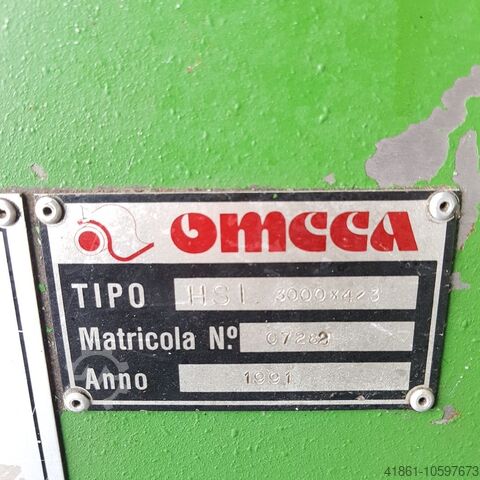 Hydr. 3-Walzen Blechrundbiegemaschine OMCCA HSI 3000 x 4