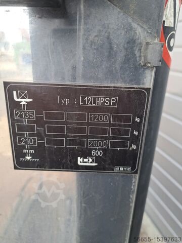 High-lift truck, ride-on trolley Linde L12LHPSP Flurförder