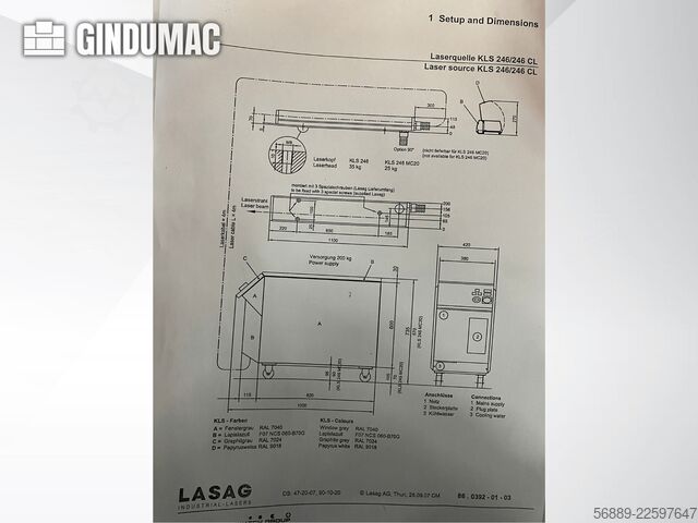 LASAG KLS 246 CL60 LASAG KLS 246 CL60