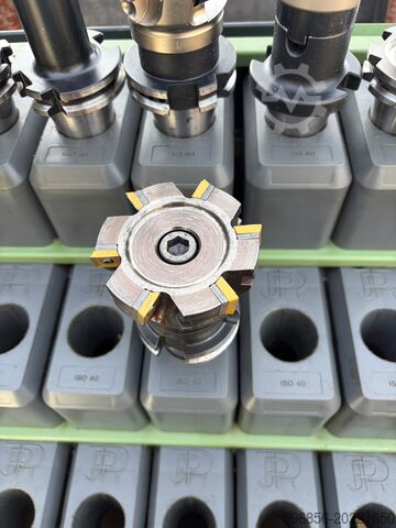 Sandvik Coromant Fräskopf Ø80 mm SK40 – 346.220242R25 Głowica frezarska Sandvik Coromant Ø80 mm SK40 – 346.220242R25 Głowica frezarska Sandvik Coromant Ø80 mm SK40 – 346.220242R25